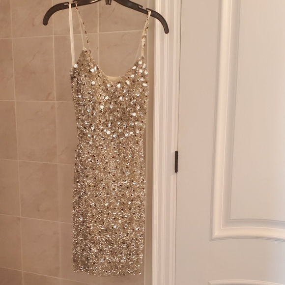 Musani Couture Beaded Mini Dress - Picture 2 of 12